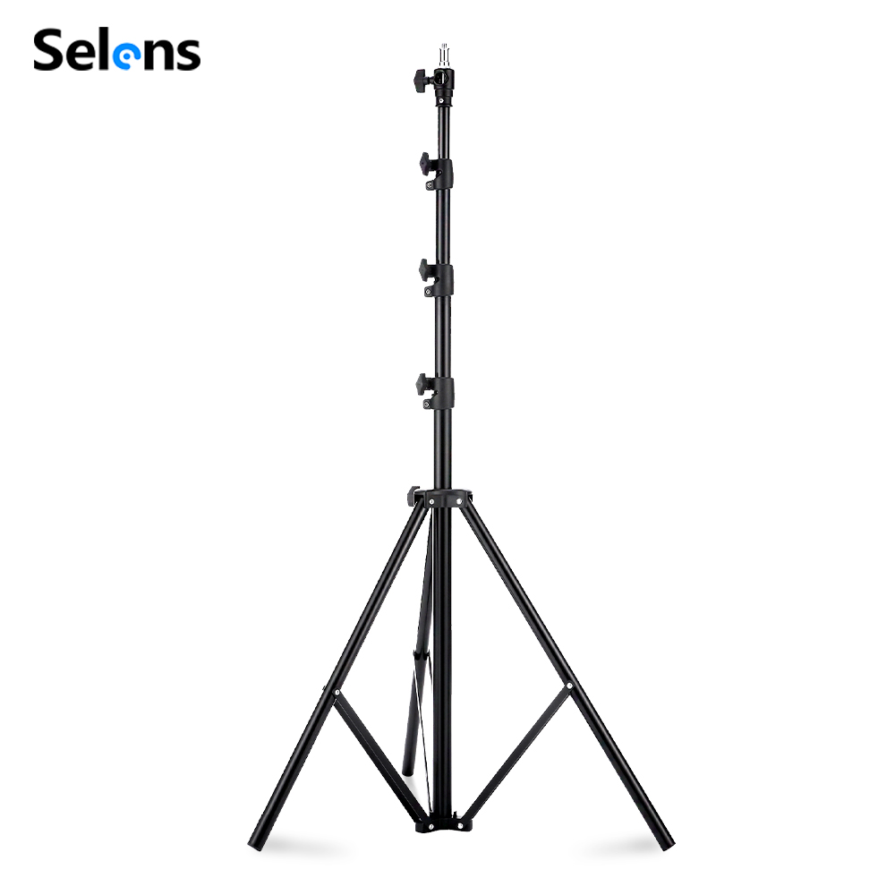 Photography Lighting With Flash - Штатив-стойка Selens 2.2~3.95м с воздушной подушкой