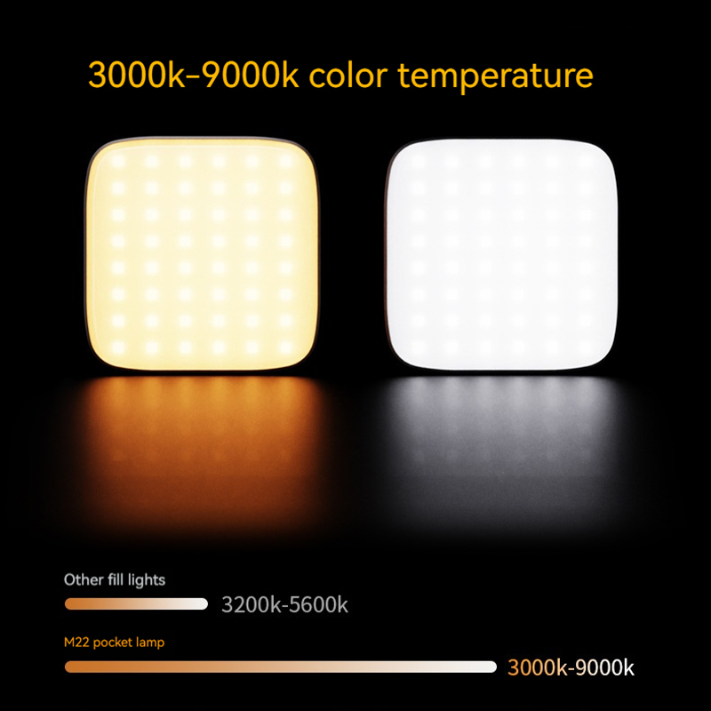 Photography Lighting Rgb - Мини-магнитный RGB заполняющий светильник, портативный держатель