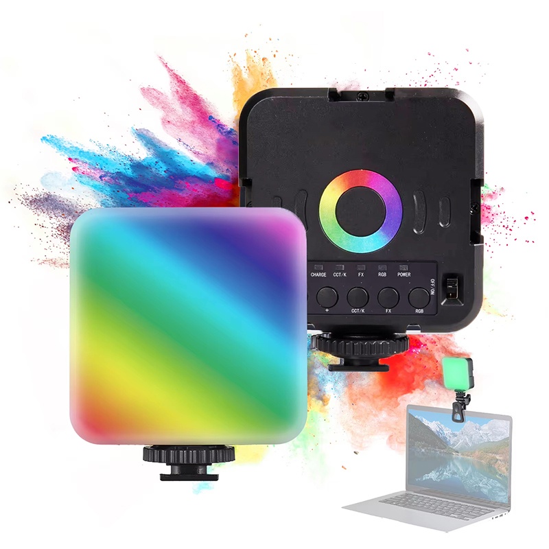 Photography Lighting Diagram - Портативная светодиодная RGB-лампа для фото- и