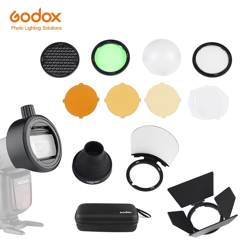 Photography Lighting Godox - Godox S-R2/AK-R1/BD07/H200R/AD-P/AD-L/EC200 Адаптер вспышки для вспышки,