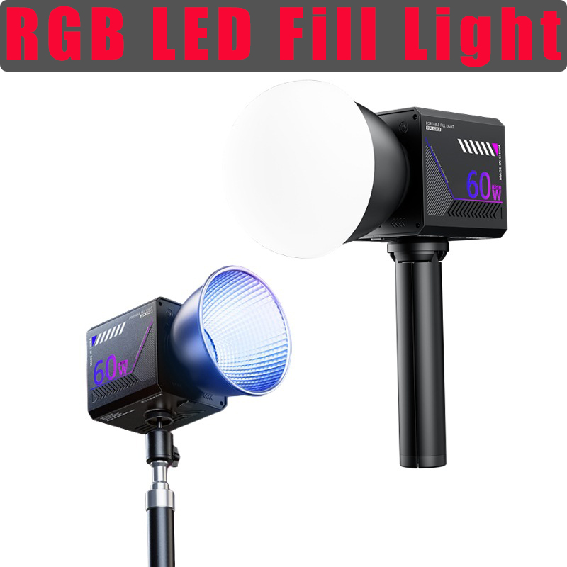 Photography Lighting Rgb - Портативный светодиодный RGB-видеосвет 60 Вт для
