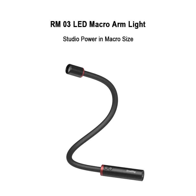 Photography Lighting For Jewelry - Светодиодный макро-светильник BrandSmallRig RM-03 3W с
