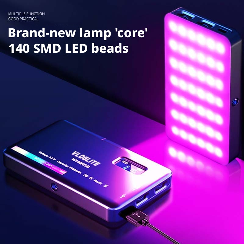 Photography Lighting Rgb - Мобильный RGB-осветитель для компьютера, видеоконференций, мобильной