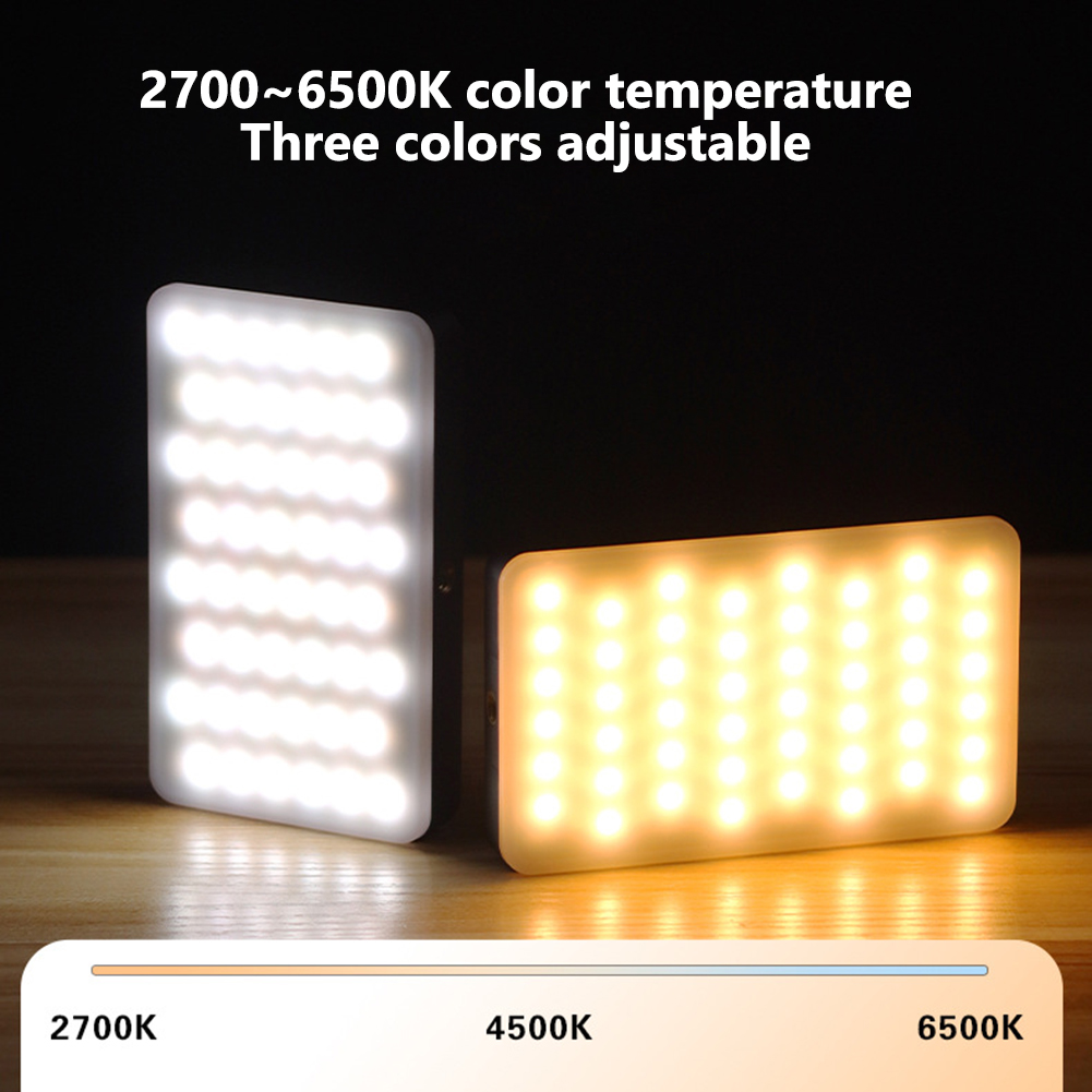 Photography Lighting Rgb - Светодиодный светильник для камеры, перезаряжаемый RGB-видеосвет,
