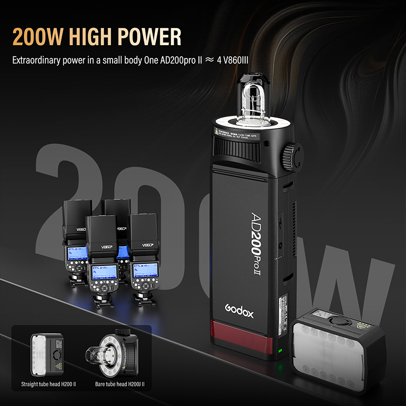 Godox AD200ProII TTL 2.4G Карм – обзор и цена Photography Lighting Godox