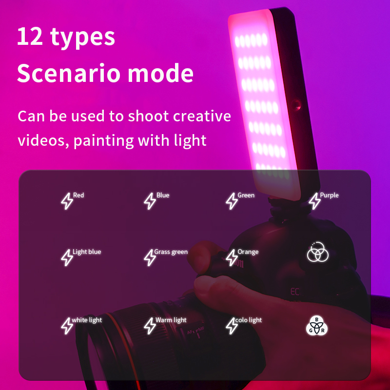 RGB-видеосвет, портативная све – обзор и цена Torjim Rgb Photography Video Lighting