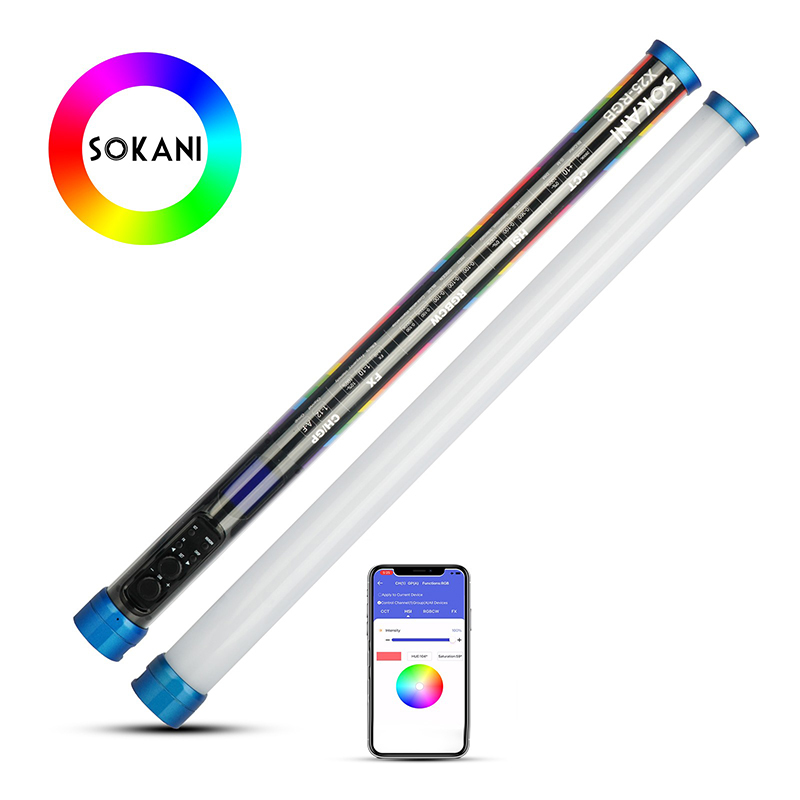 Sokani X25 RGB светодиодный св – обзор и цена Photography Lighting Stick