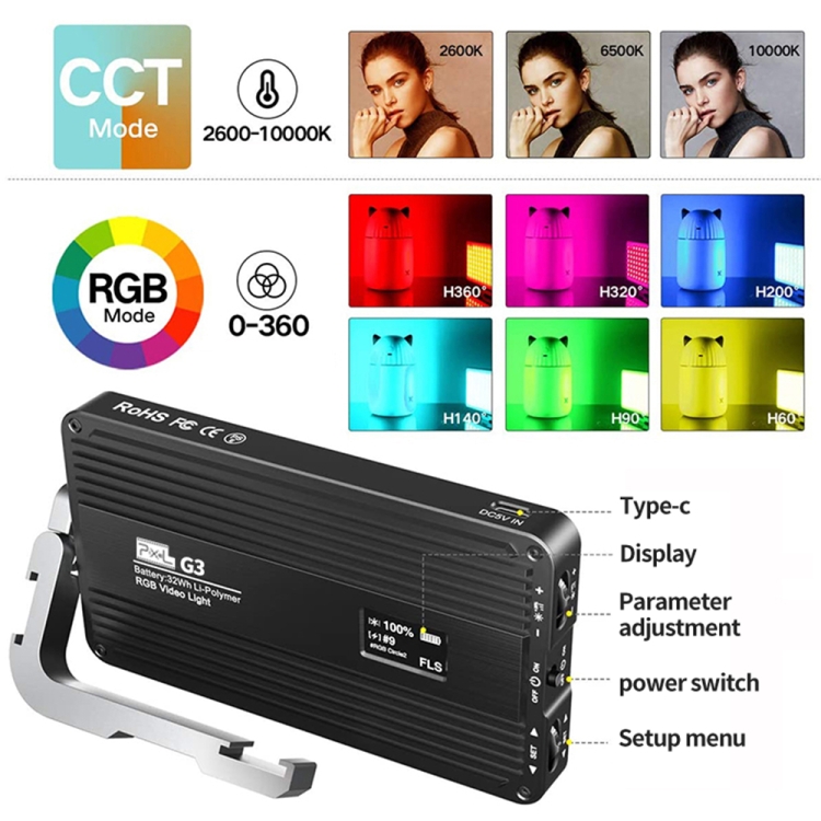 Планшетный RGB-осветитель Pixe – обзор и цена Photography Lighting Rgb