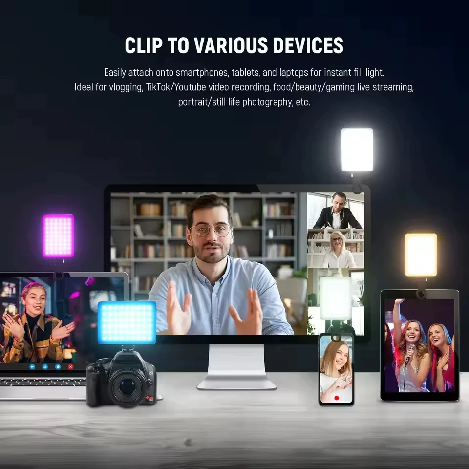 Миниатюрная светодиодная RGB-л – обзор и цена Photography Lighting Rgb