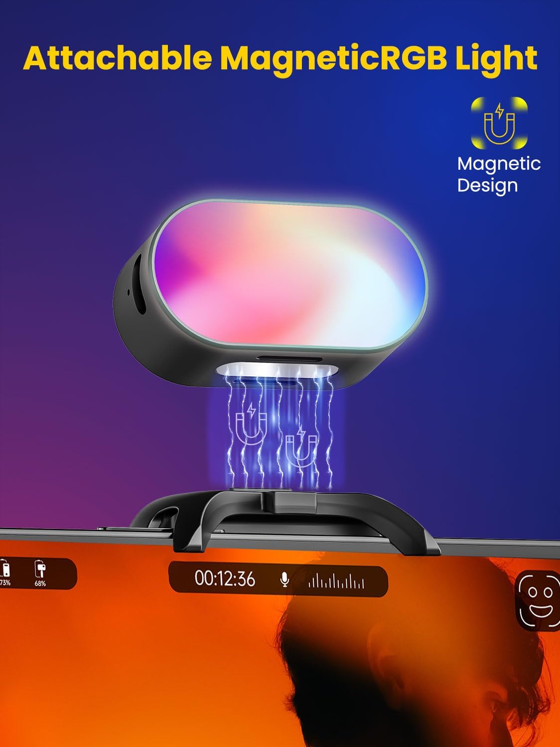 AOCHUAN Mini RGB магнитный зап – обзор и цена Photography Lighting Rgb