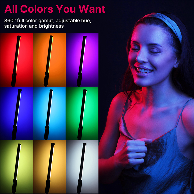 Ulanzi VL119 Ручной RGB Красоч – обзор и цена Torjim Rgb Photography Video Lighting