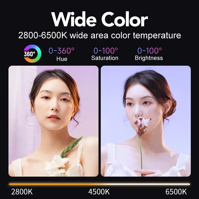 RGB видео светильник портативн – обзор и цена Torjim Rgb Photography Video Lighting