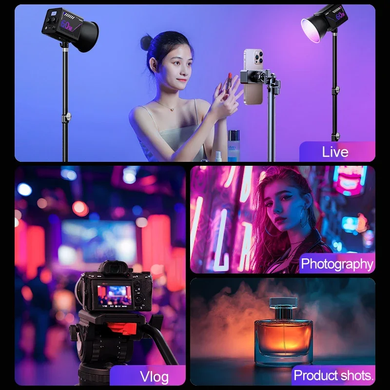 RGB видео светильник портативн – обзор и цена Torjim Rgb Photography Video Lighting