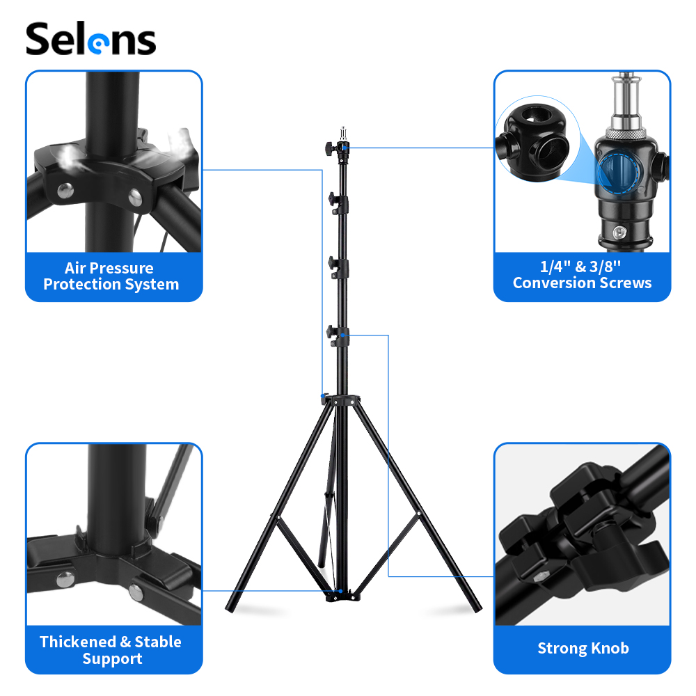 Штатив-стойка Selens 2.2~3.95м – обзор и цена Photography Lighting With Flash