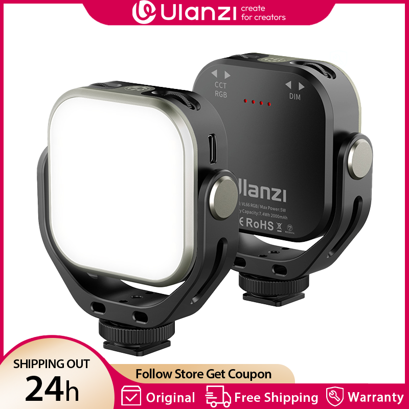 Ulanzi VL66 RGB Video Light 25 – обзор и цена Torjim Rgb Photography Video Lighting