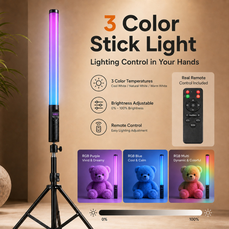 Портативная RGB-видеолампа-пал – обзор и цена Torjim Rgb Photography Video Lighting