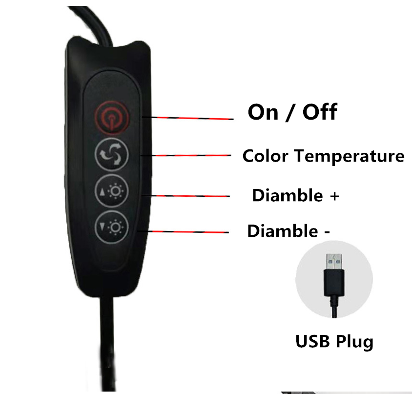 Кольцевой светодиодный светиль – обзор и цена Photography Lighting Stick