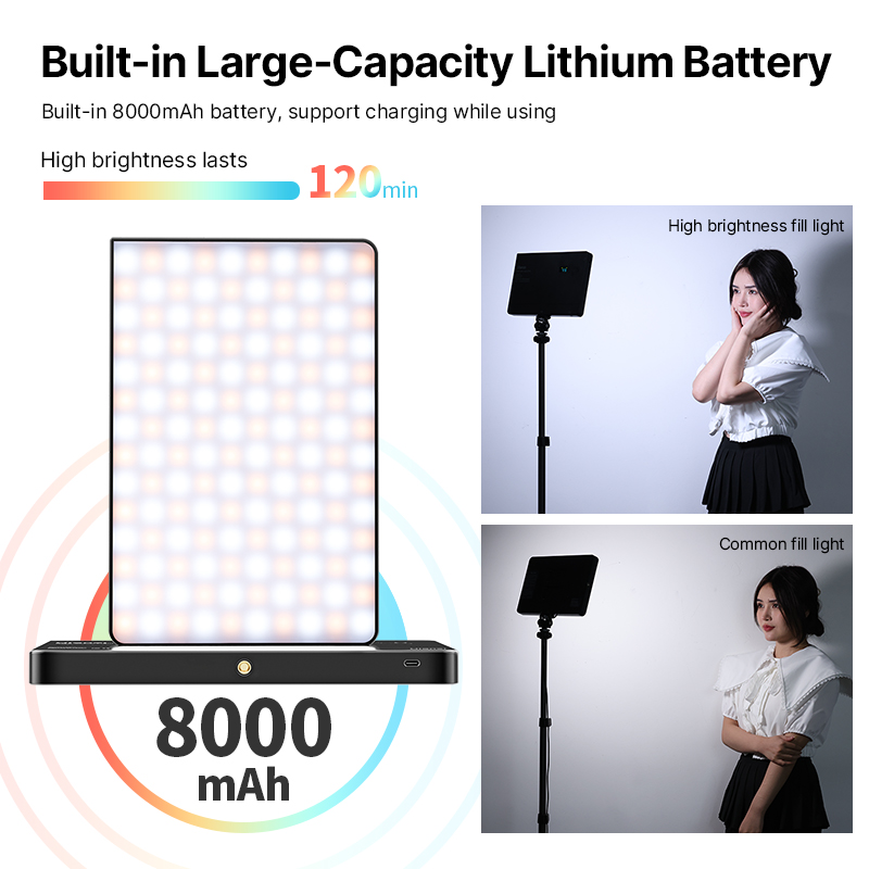 Ulanzi LT003 15W RGB Video Lig – обзор и цена Torjim Rgb Photography Video Lighting