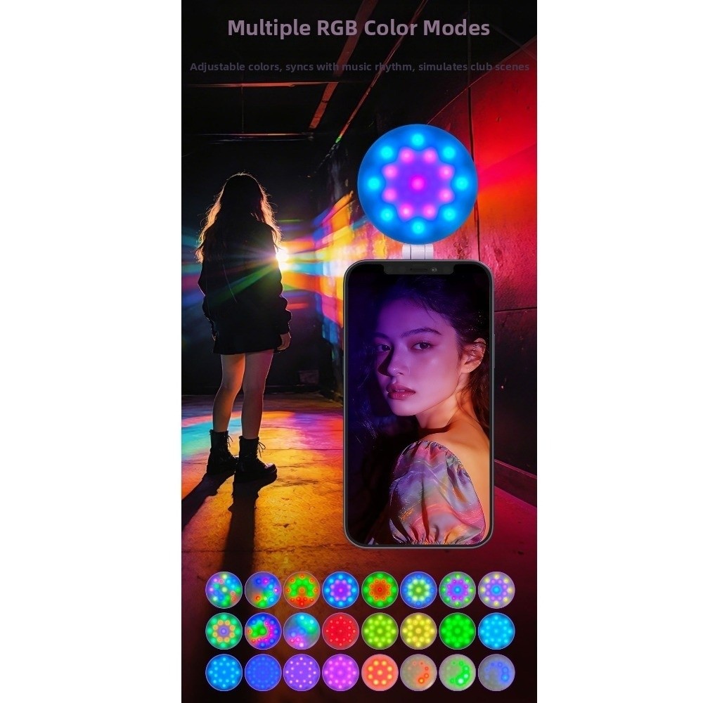 Портативная мини-лампа для под – обзор и цена Photography Lighting Rgb