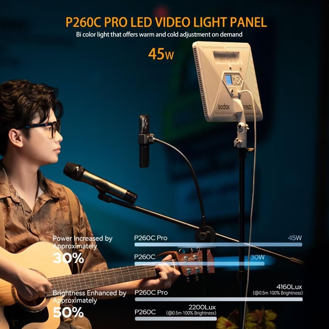 Godox P260C Pro Светодиодная п – обзор и цена Photography Lighting Godox