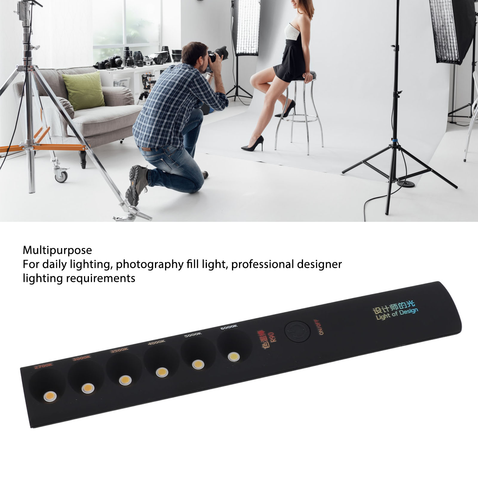 Портативная видеосветовая пало – обзор и цена Photography Lighting Stick