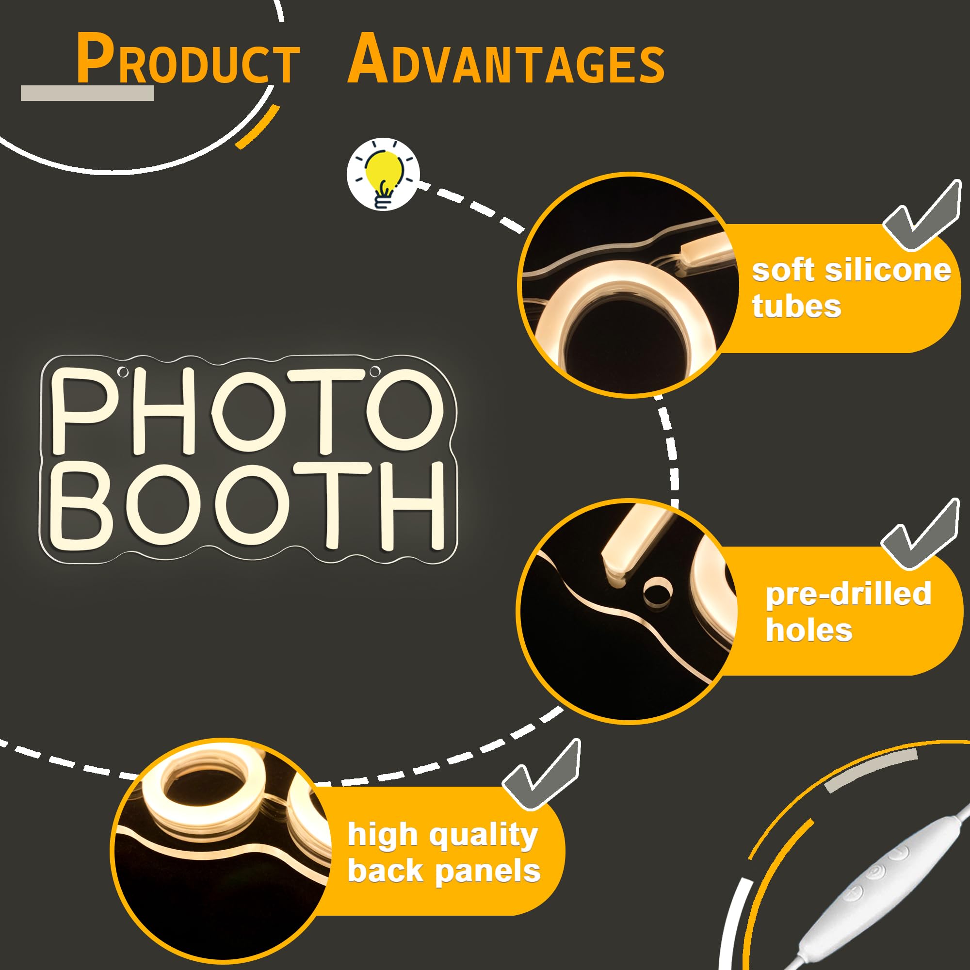 Неоновая вывеска для фотобудки – обзор и цена Photography Lighting Wedding Reception
