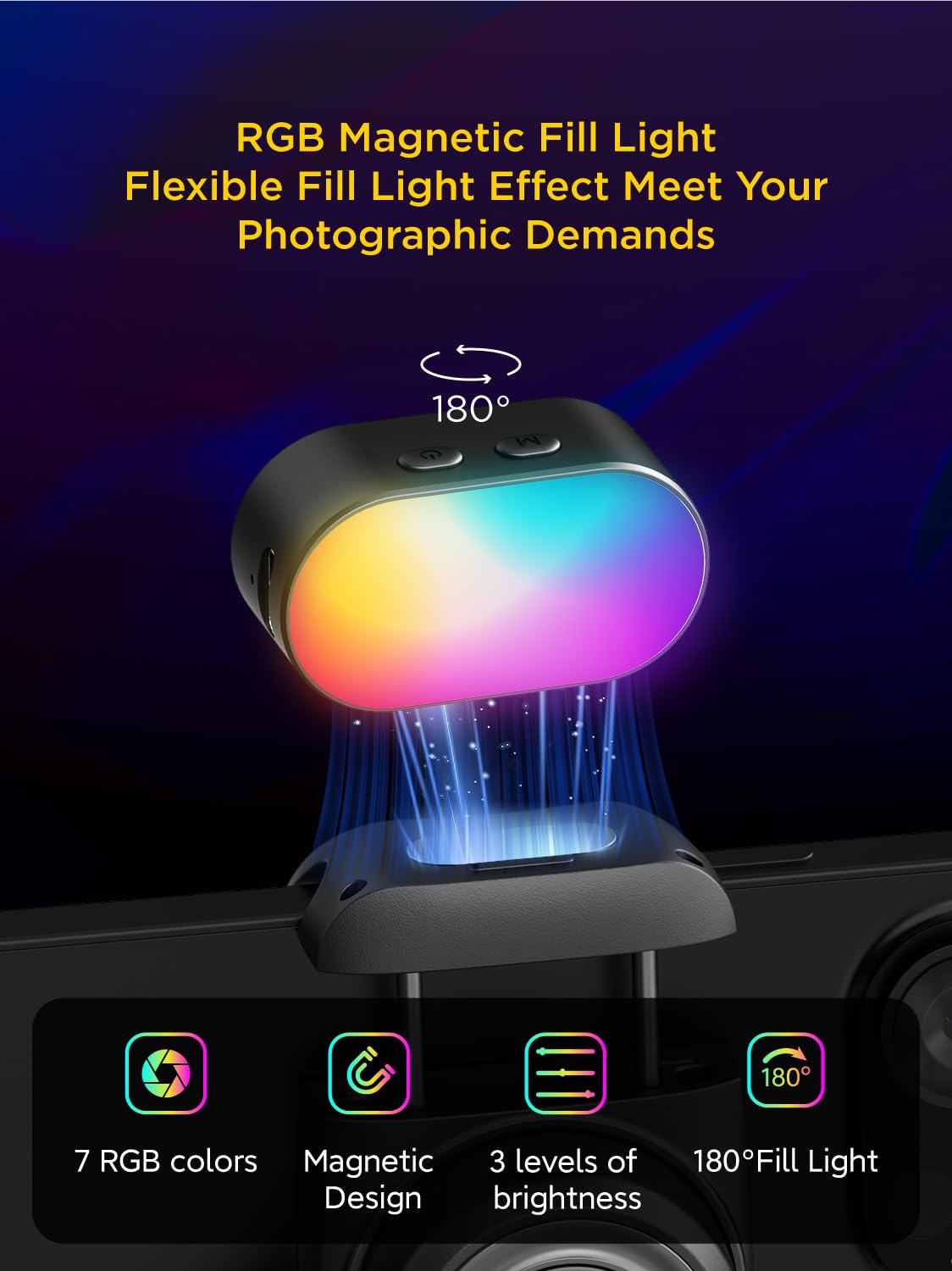 AOCHUAN RGB Магнитный заполняю – обзор и цена Torjim Rgb Photography Video Lighting